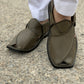 DOTTED LEATHER Olive:  062