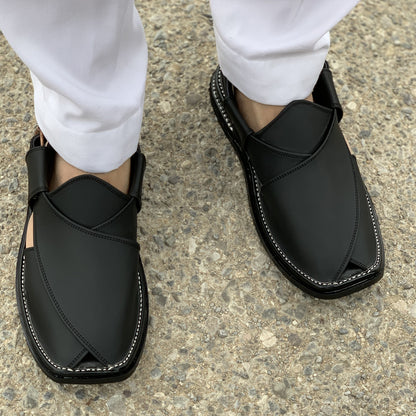 MATTE BLACK DOUBLE SOLE: 055